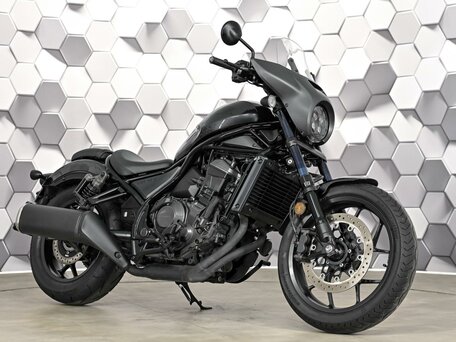 2021 Honda CMX 1100 Rebel, чёрный, 877000 рублей, вид 1