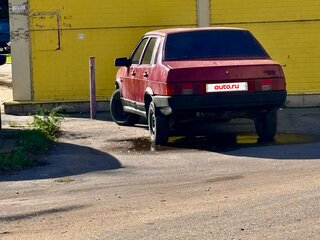1996 Lada (ВАЗ) 21099, красный, 65000 рублей, вид 5