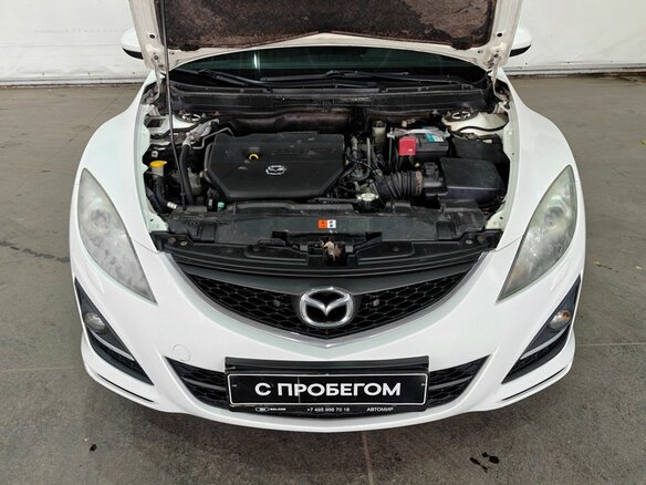 2010 Mazda 6 II (GH) Рестайлинг, белый, 899000 рублей - вид 15