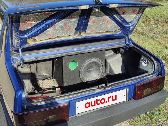 2006 Lada (ВАЗ) 21099, синий, 190000 рублей - вид 12