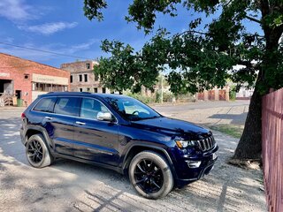 2017 Jeep Grand Cherokee IV (WK2) Рестайлинг, синий, 2750000 рублей, вид 3