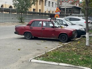 1998 Lada (ВАЗ) 2107, красный, 57000 рублей, вид 5