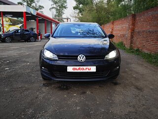 2013 Volkswagen Golf VII, чёрный, 1100000 рублей, вид 1