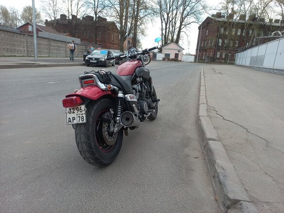 2005 Yamaha V-Max 1200, пурпурный, 399000 рублей - вид 1