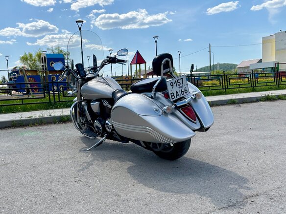 2010 Yamaha XVS1300, серебристый, 750000 рублей - вид 9