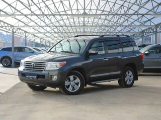 2012 Toyota Land Cruiser 200 Series Рестайлинг 1, серый, 3370000 рублей, вид 1