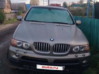 2005 BMW X5 4.4i I (E53) Рестайлинг, зелёный, 600000 рублей, вид 1