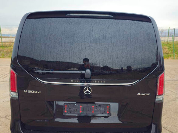 2026 Mercedes-Benz V-Класс 300 d экстра длинный III (W447) Рестайлинг 2, чёрный - вид 7
