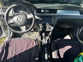 2014 Skoda Rapid I, белый, 620000 рублей, вид 5