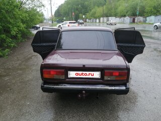 2008 Lada (ВАЗ) 2107, пурпурный, 145000 рублей, вид 4