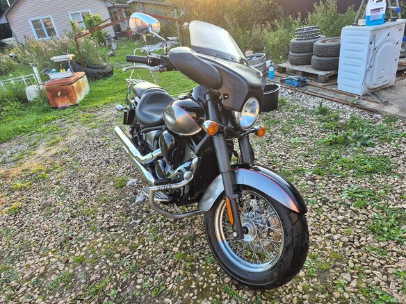 2014 Kawasaki VN900 Vulcan, серый, 560000 рублей - вид 12