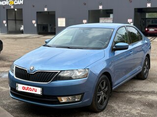 2014 Skoda Rapid I, синий, 870000 рублей, вид 1