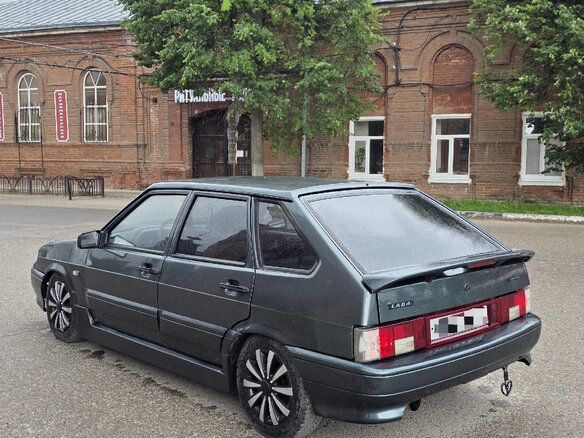 2008 Lada (ВАЗ) 2114, зелёный, 113000 рублей - вид 3