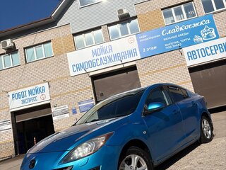 2010 Mazda 3 II (BL), голубой, 700000 рублей, вид 1