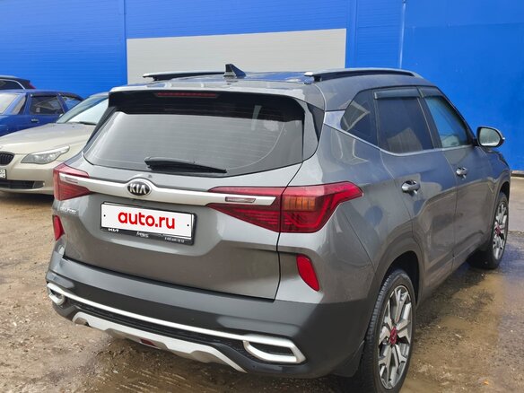 2021 Kia Seltos I, серый, 1980000 рублей - вид 5