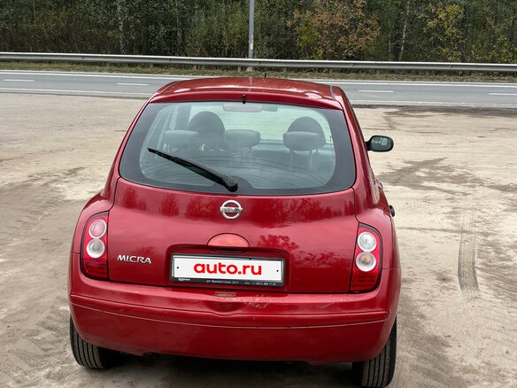 2007 Nissan Micra III (K12), пурпурный, 343000 рублей - вид 11