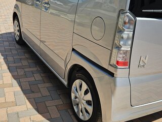 2015 Honda N-BOX I, серебристый, 745000 рублей, вид 2