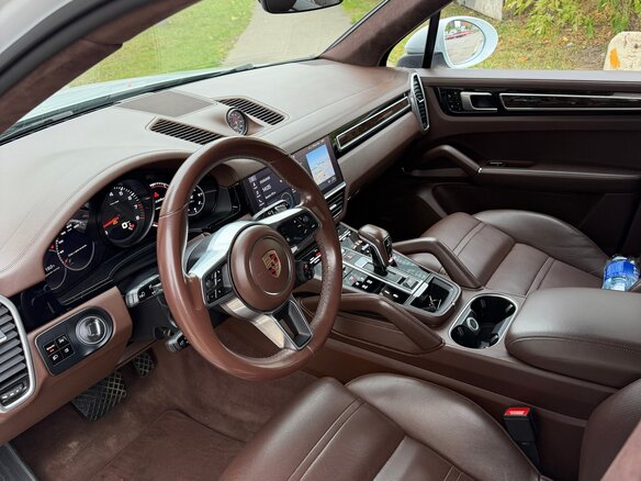 2018 Porsche Cayenne III, белый - вид 19