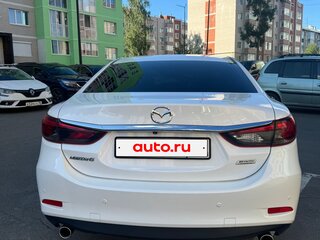 2017 Mazda 6 III (GJ) Рестайлинг, белый, 1950000 рублей, вид 5