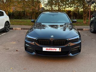 2018 BMW 5 серии 520d VII (G30/G31/G38), синий, 3490000 рублей, вид 2