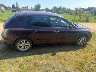 2007 Mazda 3 I (BK) Рестайлинг, пурпурный, 400000 рублей, вид 4