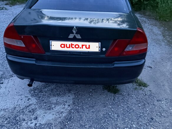 1996 Mitsubishi Lancer VII, зелёный, 170000 рублей - вид 3