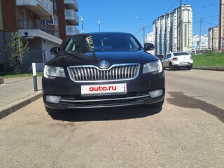 2014 Skoda Superb DSG II Рестайлинг, чёрный, 1450000 рублей, вид 2