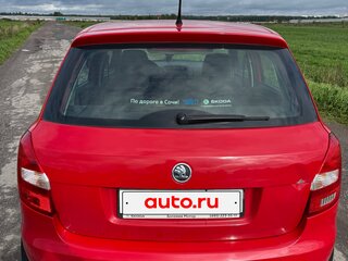 2013 Skoda Fabia II Рестайлинг, красный, 470000 рублей, вид 4