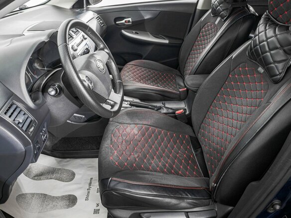 2011 Toyota Corolla X (E140, E150) Рестайлинг, синий, 1149000 рублей - вид 9