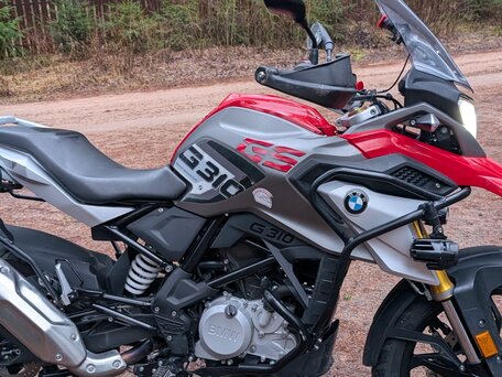 2018 BMW G 310 GS, красный, 400000 рублей, вид 4