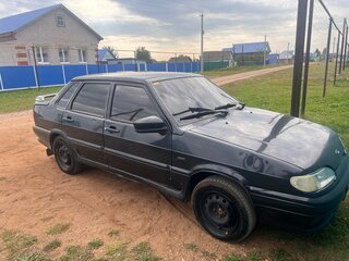 2007 Lada (ВАЗ) 2115, чёрный, 130000 рублей, вид 2
