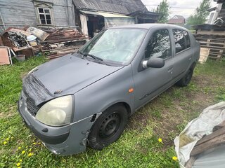 2003 Renault Symbol I Рестайлинг, серый, 130000 рублей, вид 1