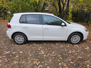 2012 Volkswagen Golf VI, белый, 1250000 рублей, вид 4