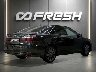2017 Toyota Camry VII (XV50) Рестайлинг 2, чёрный, 2870000 рублей, вид 2