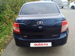 2012 Lada (ВАЗ) Granta I, серый, 255000 рублей, вид 4