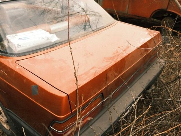 1985 Honda Prelude II, оранжевый - вид 1