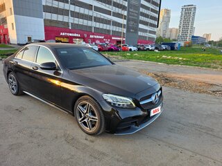 2019 Mercedes-Benz C-Класс 180 IV (W205) Рестайлинг, чёрный, 3400000 рублей, вид 2