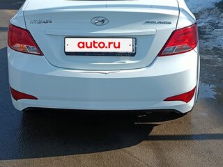 2016 Hyundai Solaris I Рестайлинг, белый, 749300 рублей, вид 3