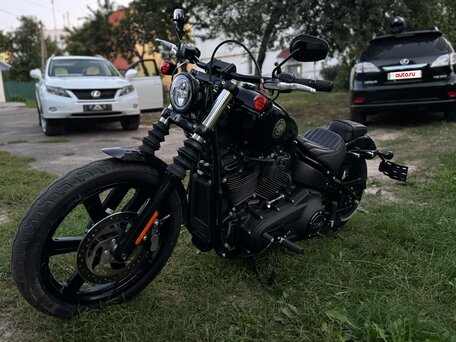 2022 Harley-Davidson Street Bob, чёрный, 1150000 рублей, вид 4