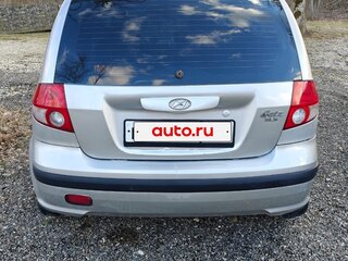2003 Hyundai Getz I, серебристый, 270000 рублей, вид 4