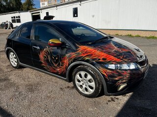 2007 Honda Civic VIII, чёрный, 530000 рублей, вид 3