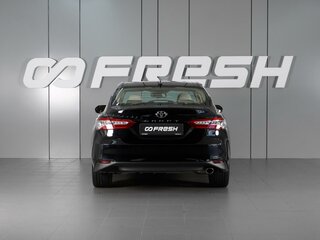 2021 Toyota Camry VIII (XV70) Рестайлинг, чёрный, 3529000 рублей, вид 4