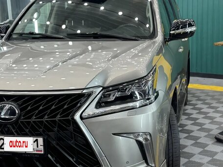 2018 Lexus LX 570 III Рестайлинг 2, серый, 6430000 рублей, вид 1