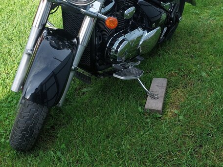 2008 Suzuki Intruder VL 400 Classic, чёрный, 460000 рублей, вид 4