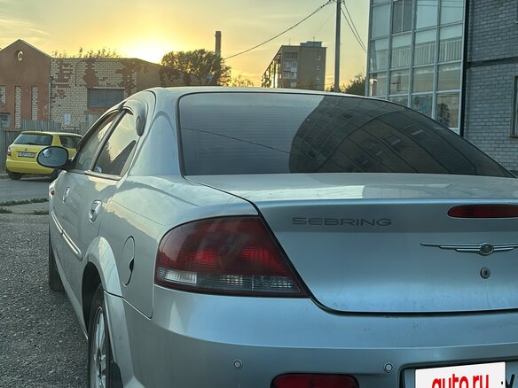 2003 Chrysler Sebring II Рестайлинг, серебристый - вид 8