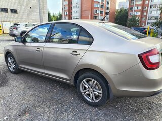 2018 Skoda Rapid I Рестайлинг, бежевый, 1130000 рублей, вид 4