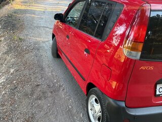 2000 Hyundai Atos, красный, 240000 рублей, вид 4