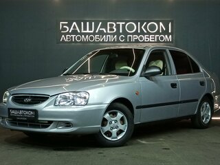 2007 Hyundai Accent ТагАЗ II, серебристый, 450000 рублей, вид 2