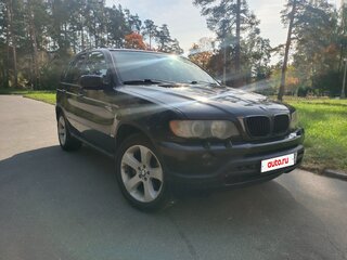 2003 BMW X5 3.0d I (E53), чёрный, 1060000 рублей, вид 3
