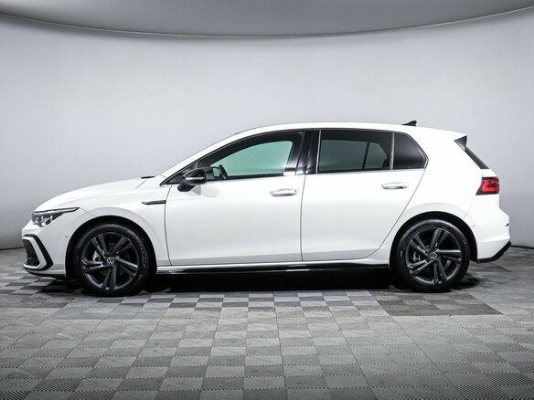 2021 Volkswagen Golf VIII, белый - вид 7
